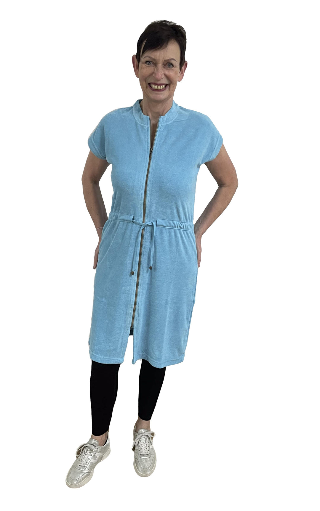 2. Wahl Strandkleid / Loungekleid Blau