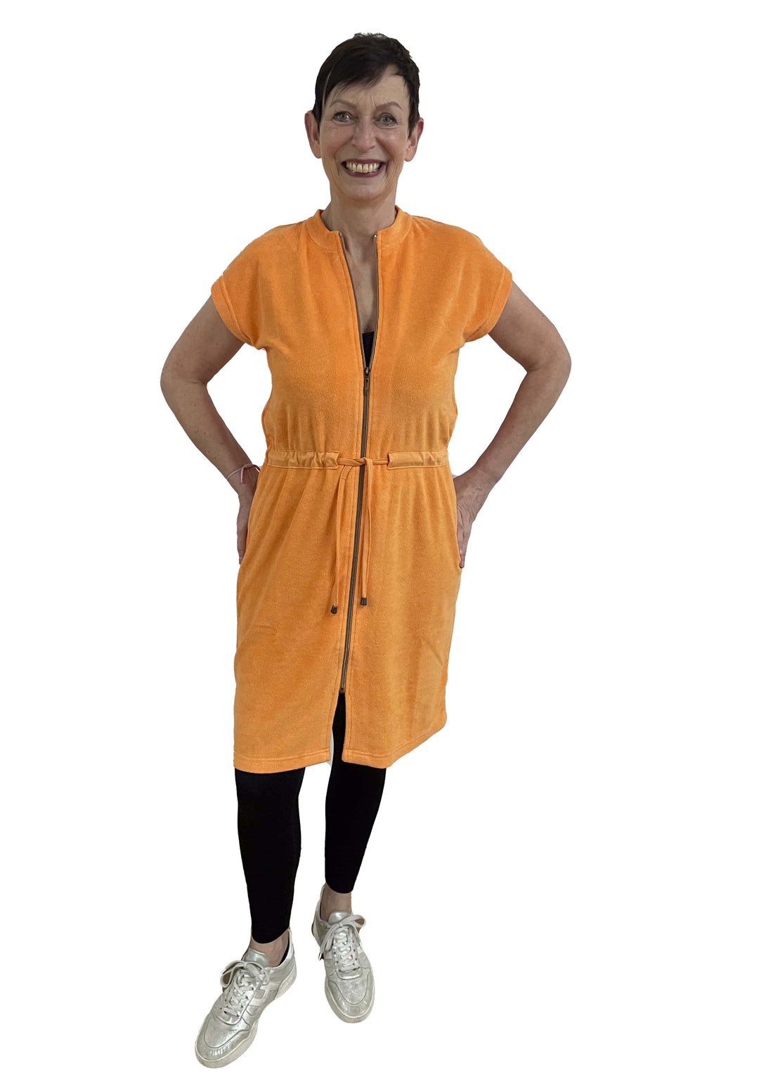 2. Wahl Strandkleid / Loungekleid Orange