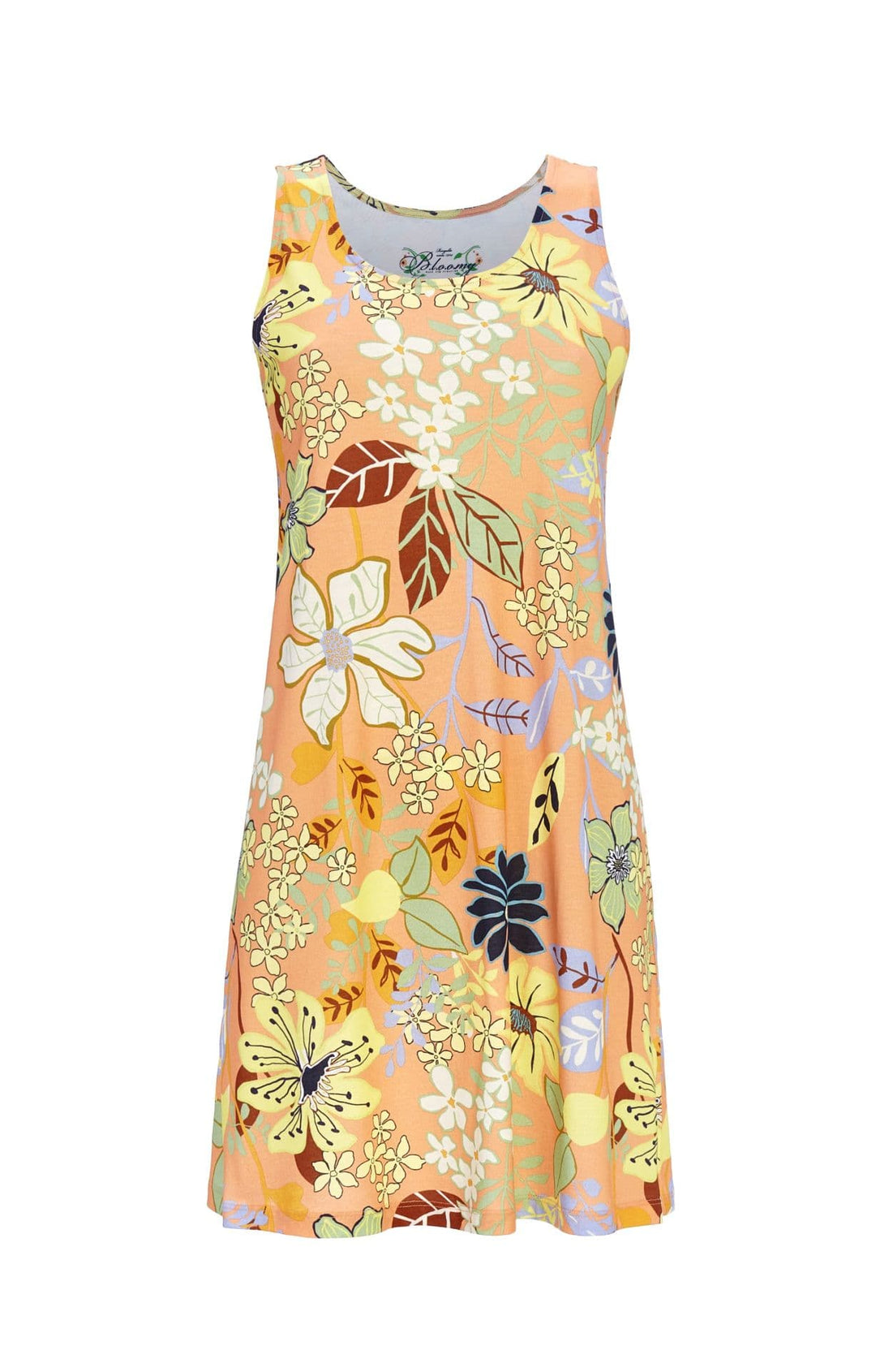 2. Wahl Kleid Blumenpracht Orange