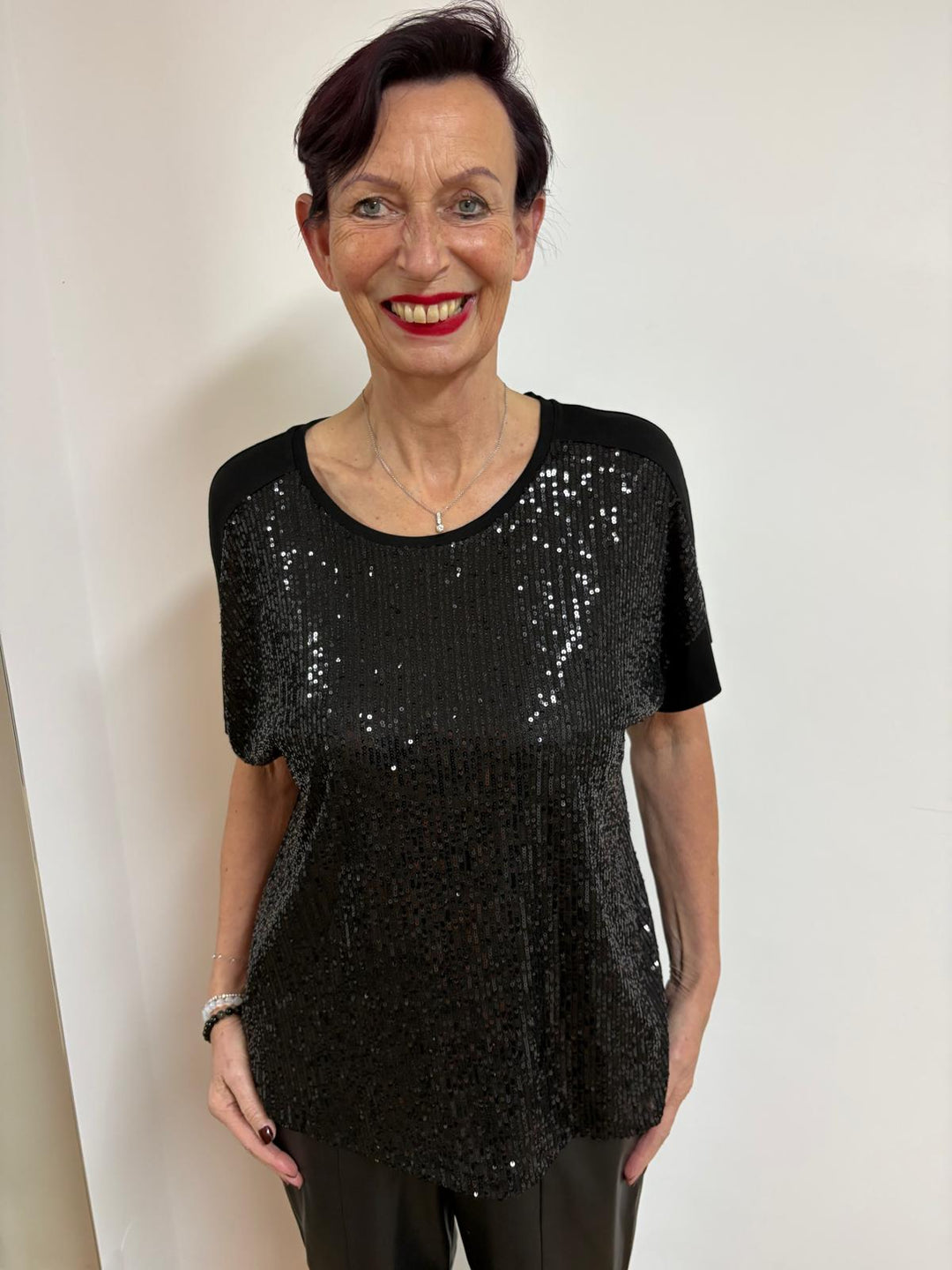 Pailletten Oberteil - Vera Meyer