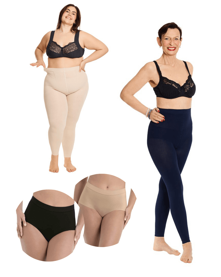 Erntedank Bundle Silber Welle 55-150KG + 2 Taillenslips - Vera Meyer