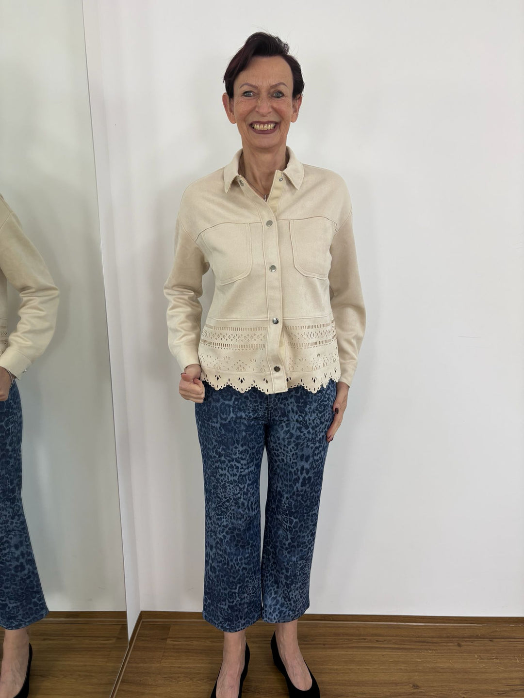 Wunderjeans 7/8 Leo Blau - Vera Meyer