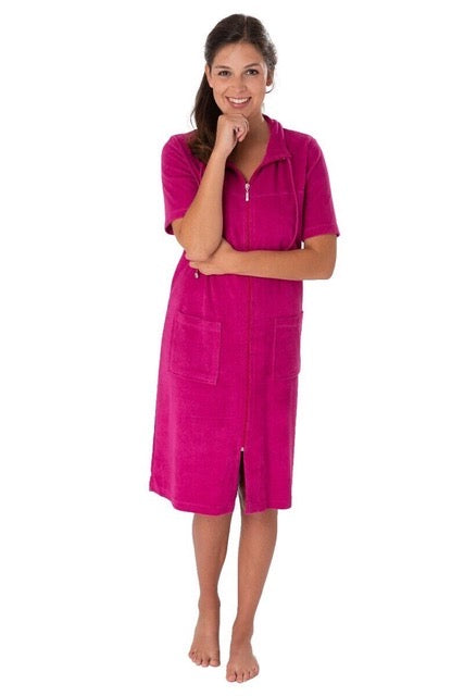 2. Wahl Strandkleid/ Loungekleid Himbeerpink 36/38