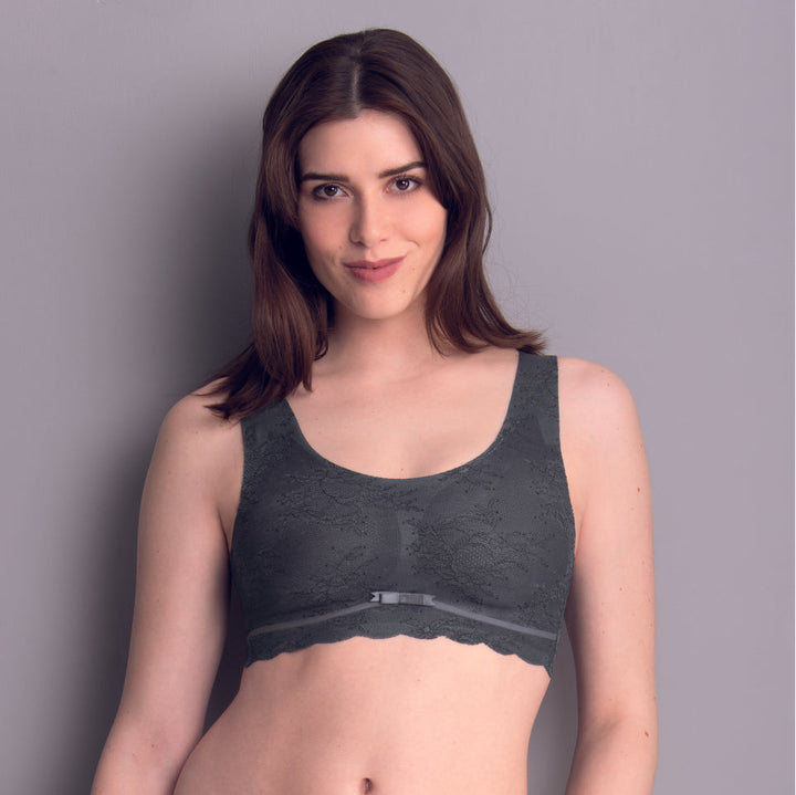 Seamless Bustier mit Schale Grau