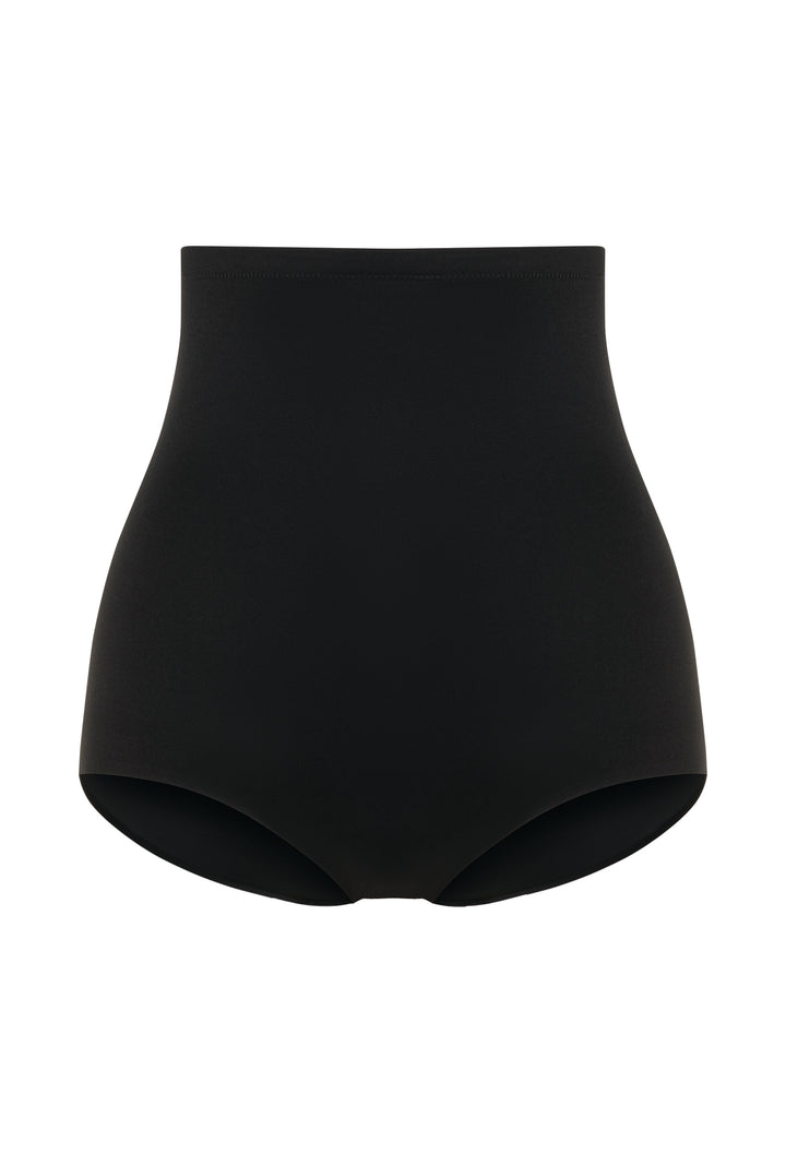 Hohe Miederhose Shapewear ohne Bein Schwarz & Beige - Vera Meyer