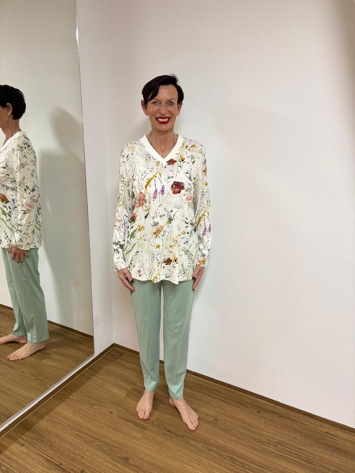 Loungewear Set mit Blumenmuster - Vera Meyer