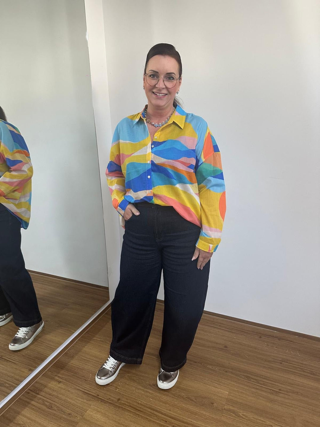 Farbenfrohe Bluse - Vera Meyer