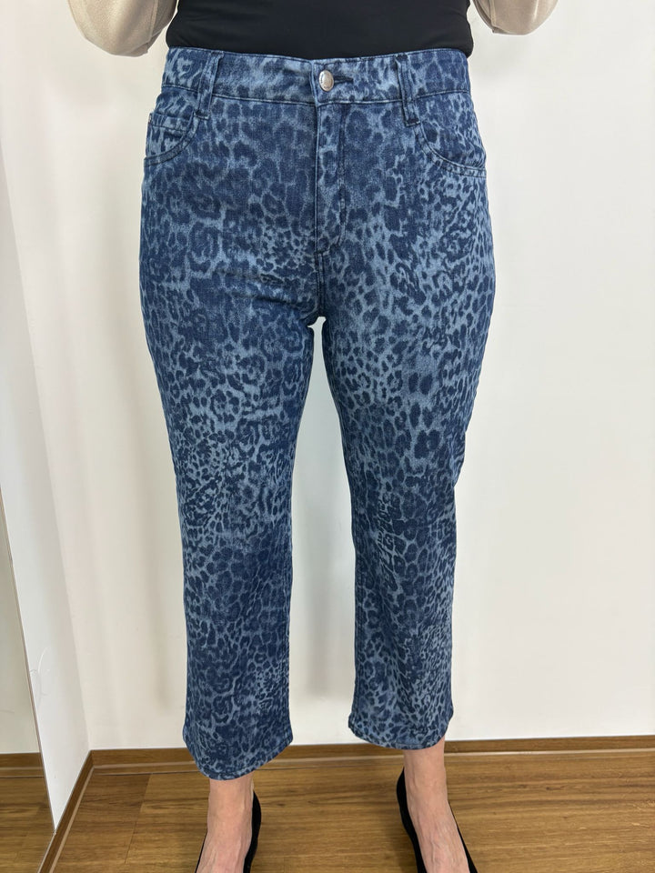 Wunderjeans 7/8 Leo Blau - Vera Meyer