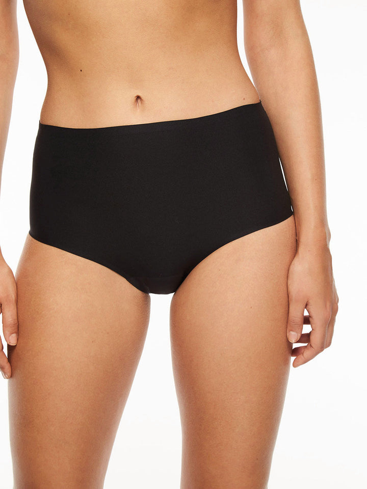 Wunderhose Schwarz &amp; Soft Stretch Taillenslip