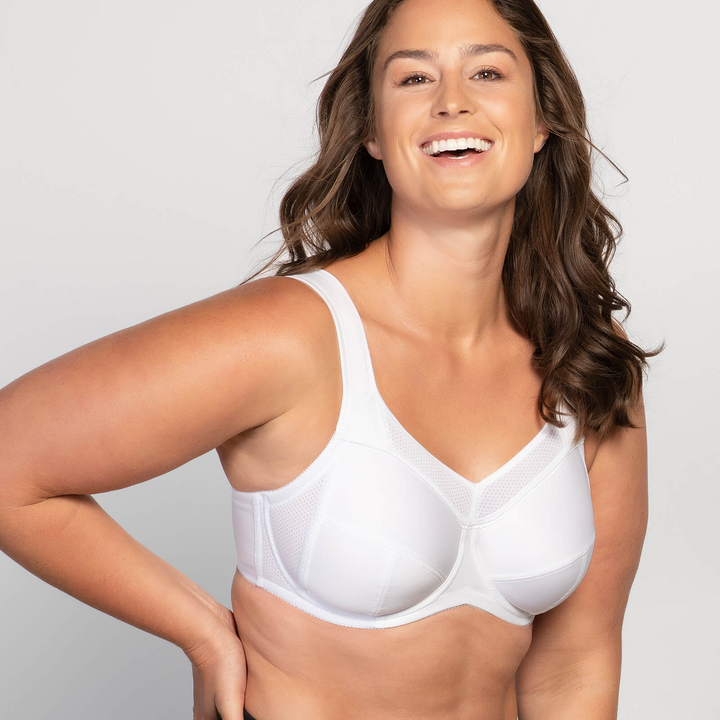 Kate - Passform Sport BH mit Bügel Weiß