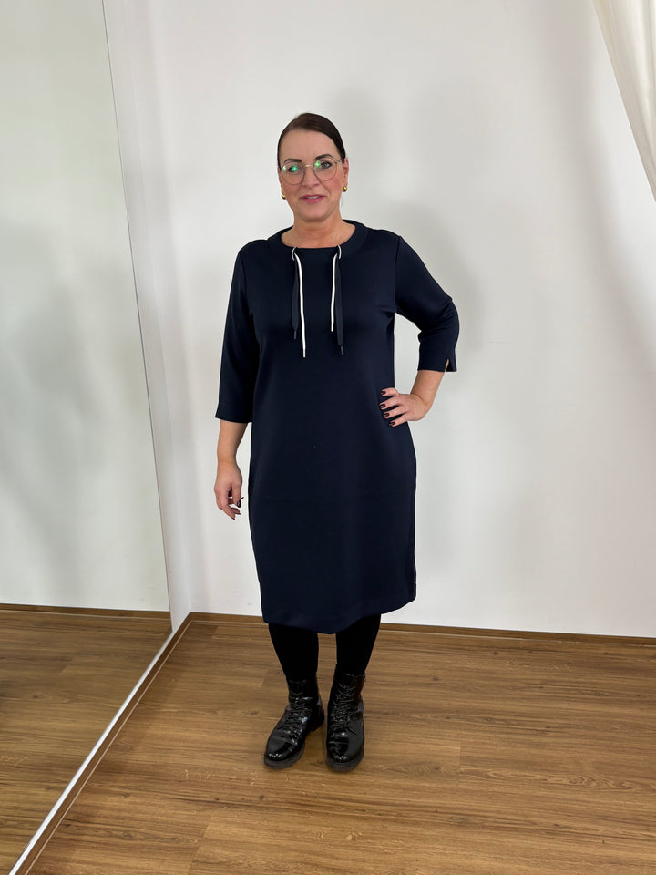 Kleid 3/4 Arm Blau - Vera Meyer