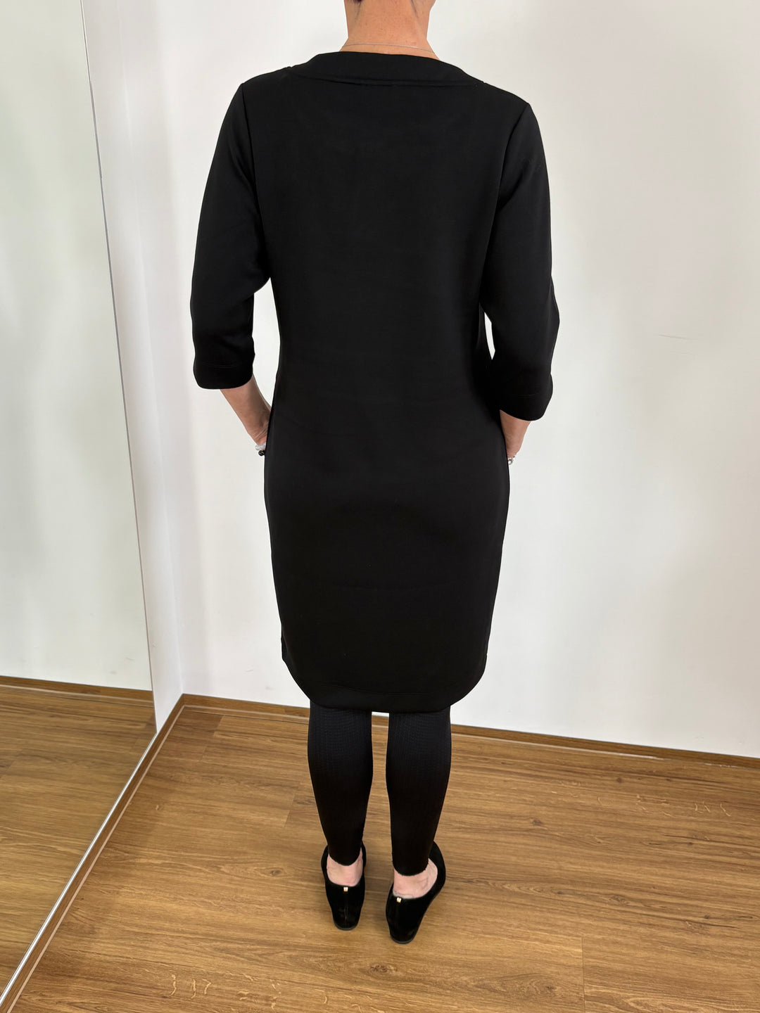 Kleid 3/4 Arm Schwarz - Vera Meyer