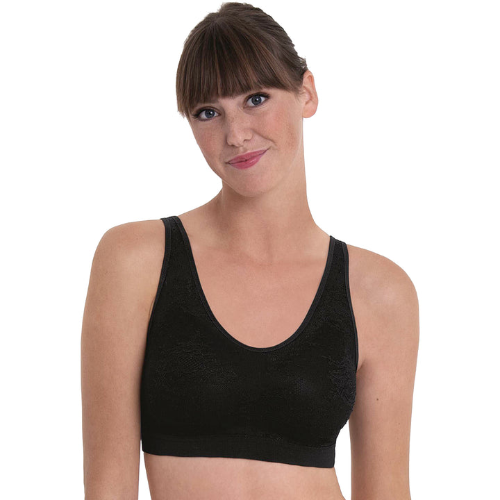 Lace Spezial Bustier Schale Schwarz