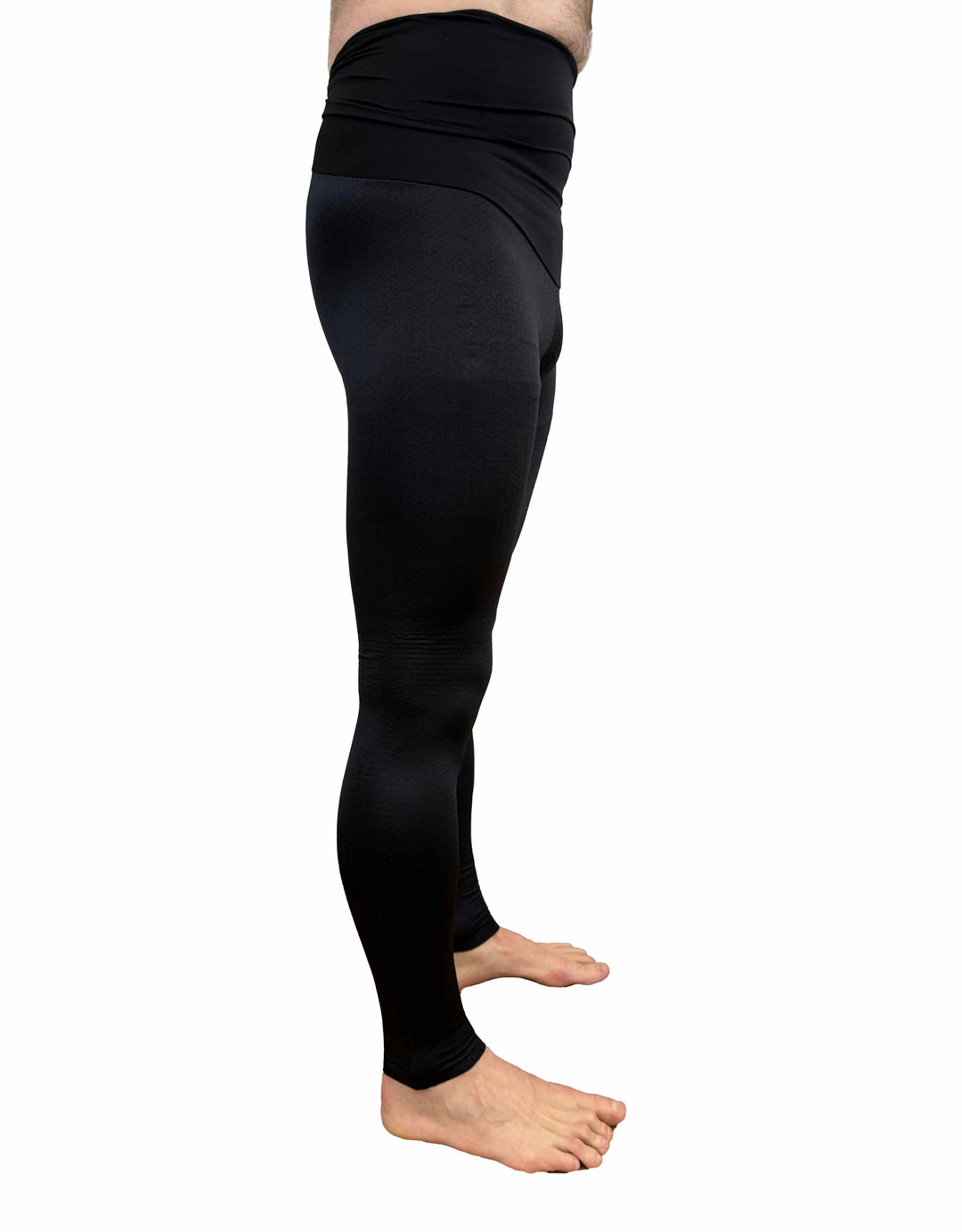 Lymph O Fit Männer Wunderhose extra lang mit breitem Komfortbund Schwarz Gr. 36 - 52 - Vera Meyer