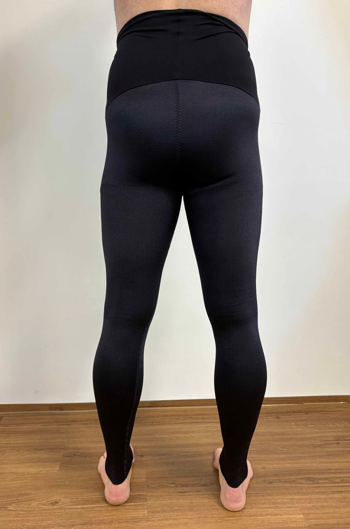 Lymph O Fit Männer Wunderhose extra lang mit breitem Komfortbund Schwarz Gr. 36 - 52 - Vera Meyer