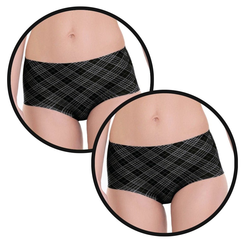 2er - Pack Soft Stretch Taillenslip Schwarz - Vera Meyer