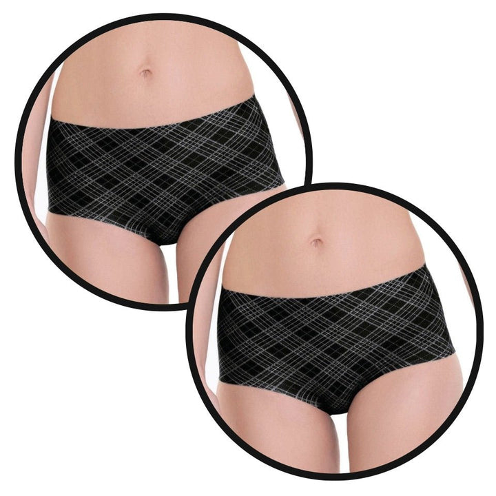 2er - Pack Soft Stretch Taillenslip Schwarz - Vera Meyer