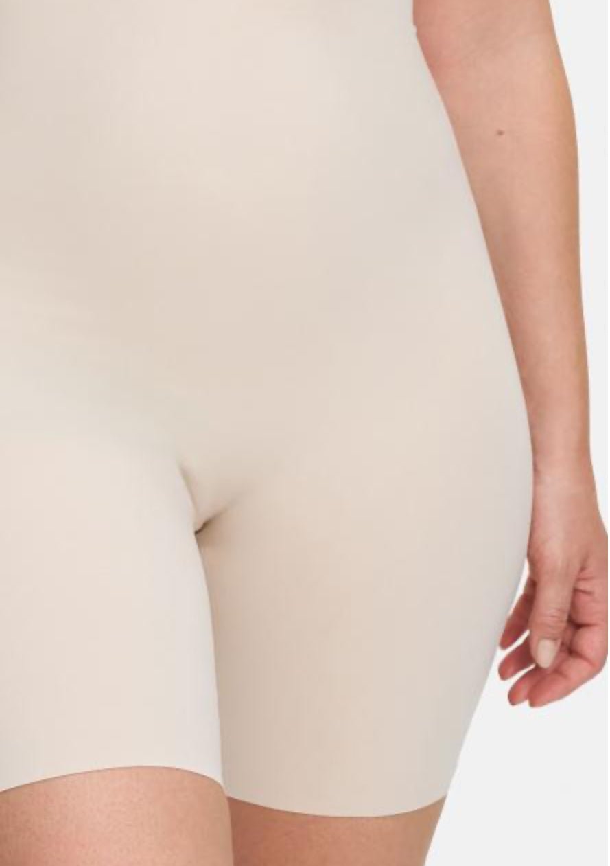 hohe Miederhose mit Bein Shapewear Schwarz & Beige - Vera Meyer