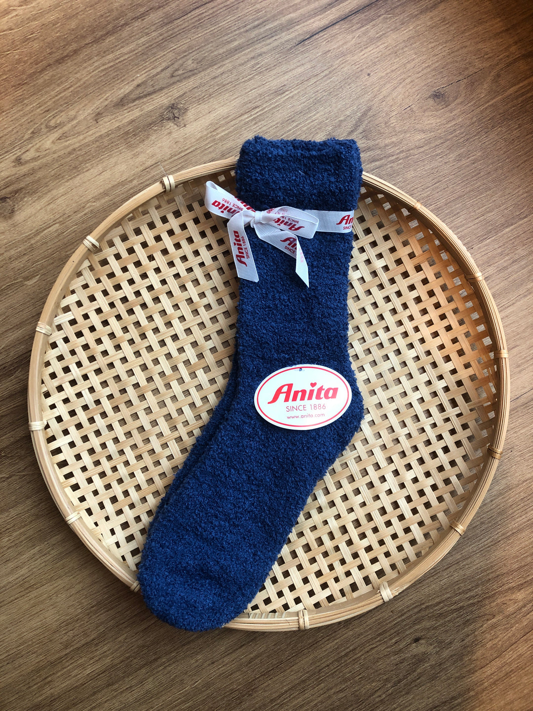 Christmas Bundle Lymph O Fit Wunderhose mit Yoga Bund Blau inkl. Kuschelsocken - Vera Meyer