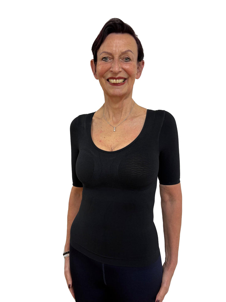 Silber Welle Top Pro Schwarz & Haut - Vera Meyer