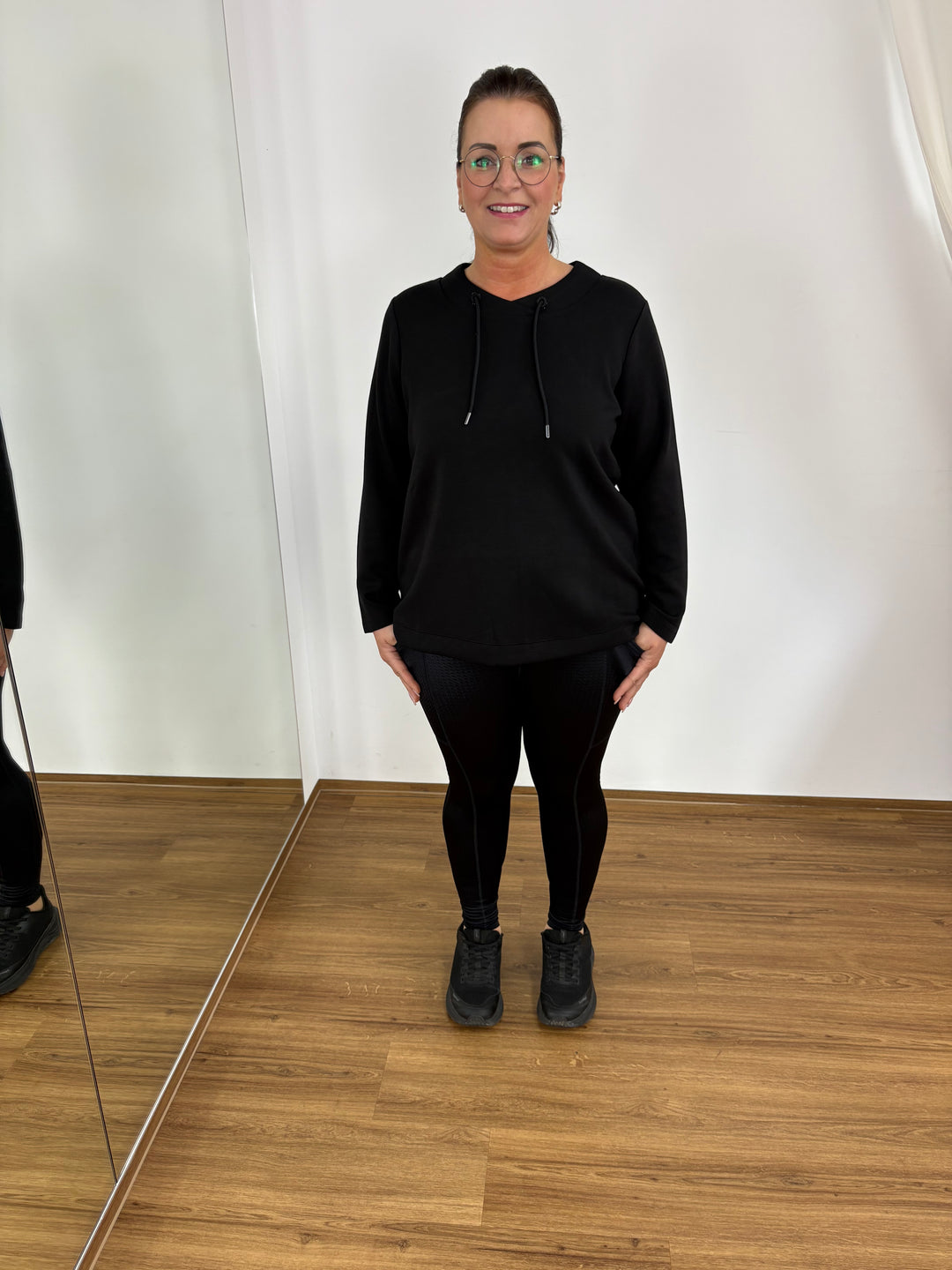 Sweatshirt Schwarz - Vera Meyer