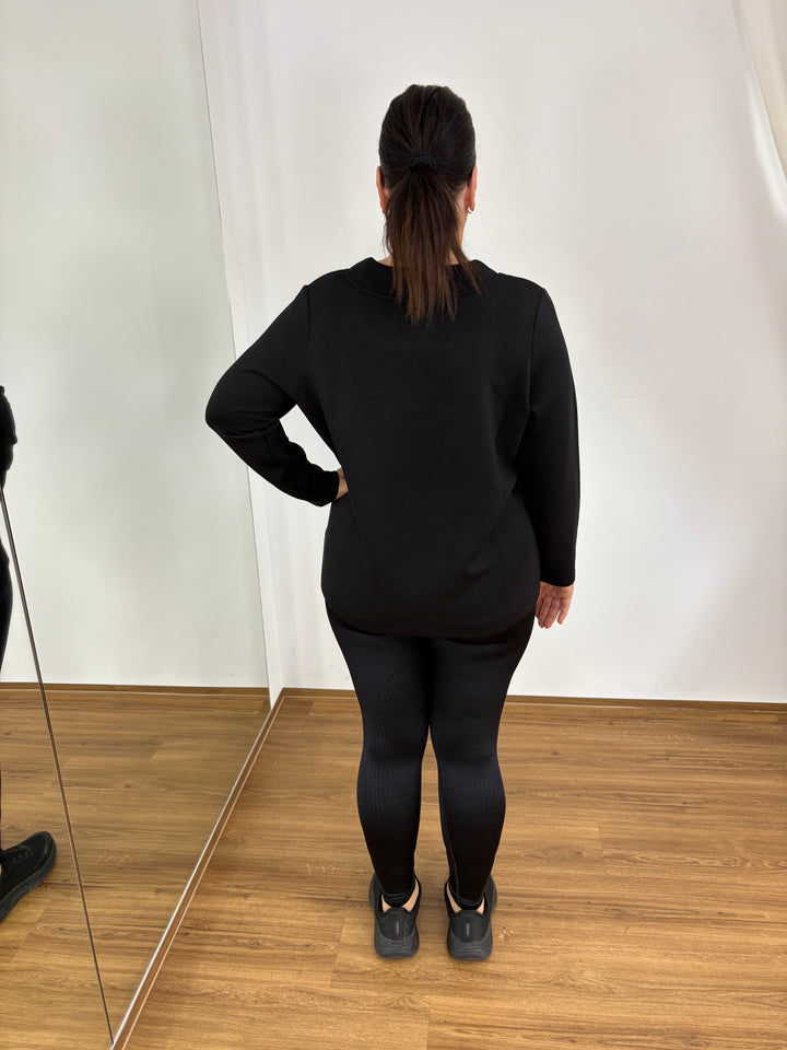 Sweatshirt Schwarz - Vera Meyer