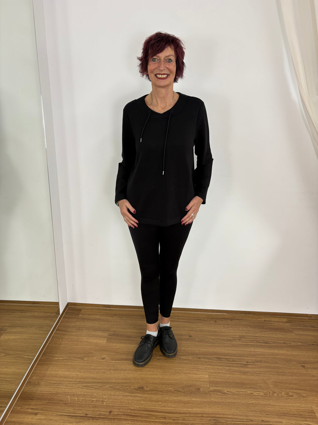 Sweatshirt Schwarz - Vera Meyer