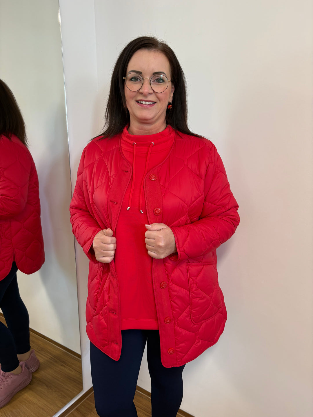 Steppjacke Rot - Vera Meyer