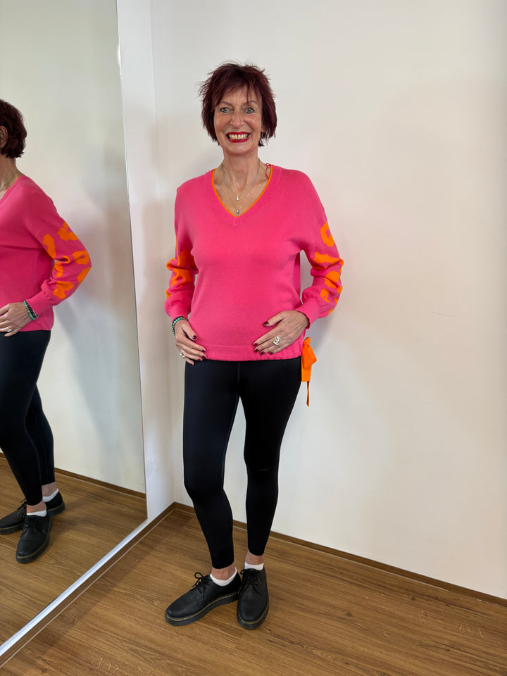 Farbenfroher Strickpullover - Vera Meyer