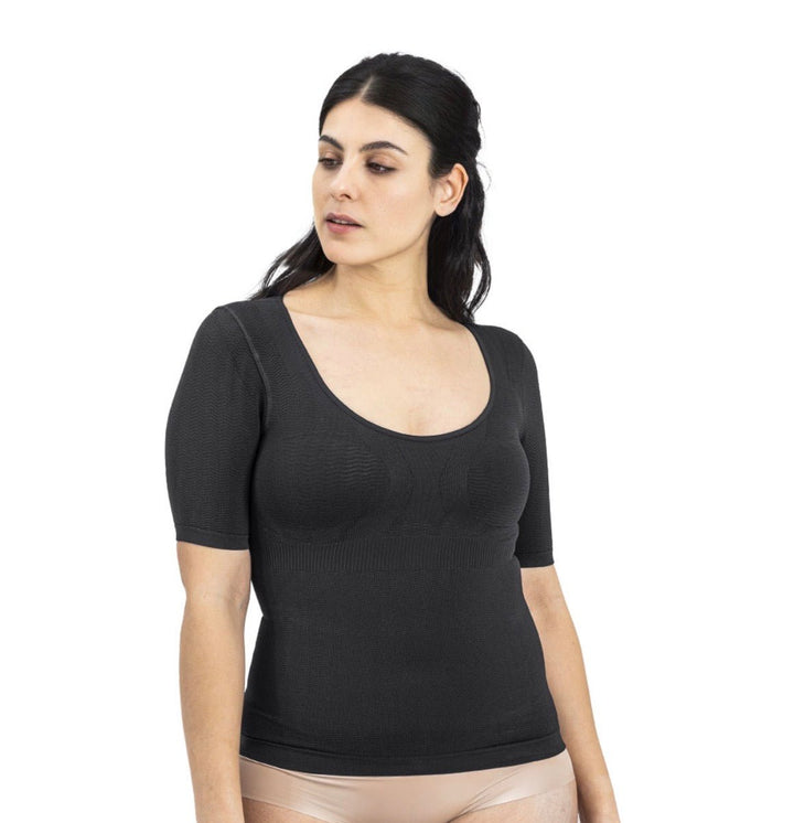 Silber Welle Top Pro Schwarz & Haut - Vera Meyer