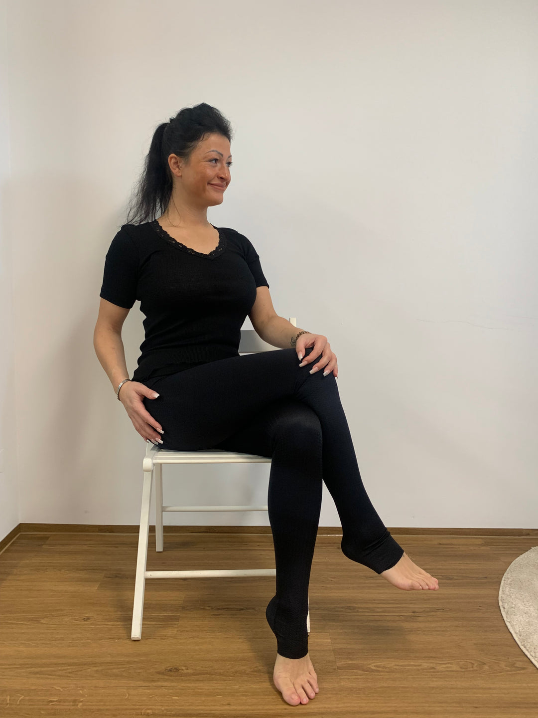 Wunderhose extra Lang Noppen - Struktur + Duschnektar - Vera Meyer