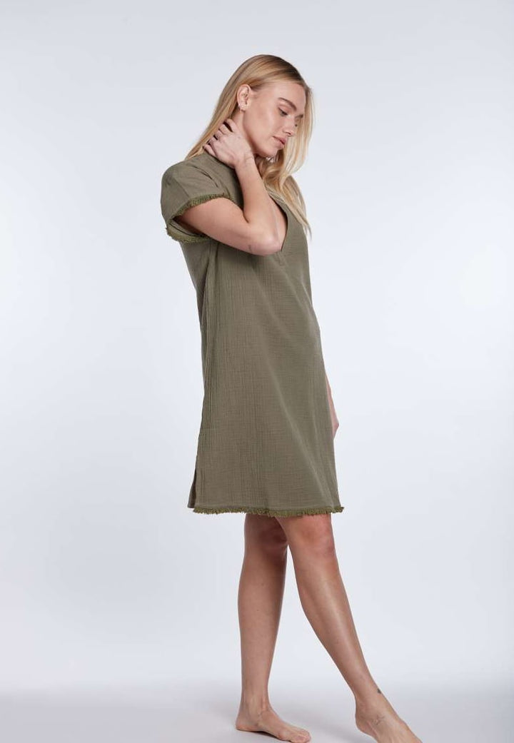 2. Wahl Sommerkleid Olive