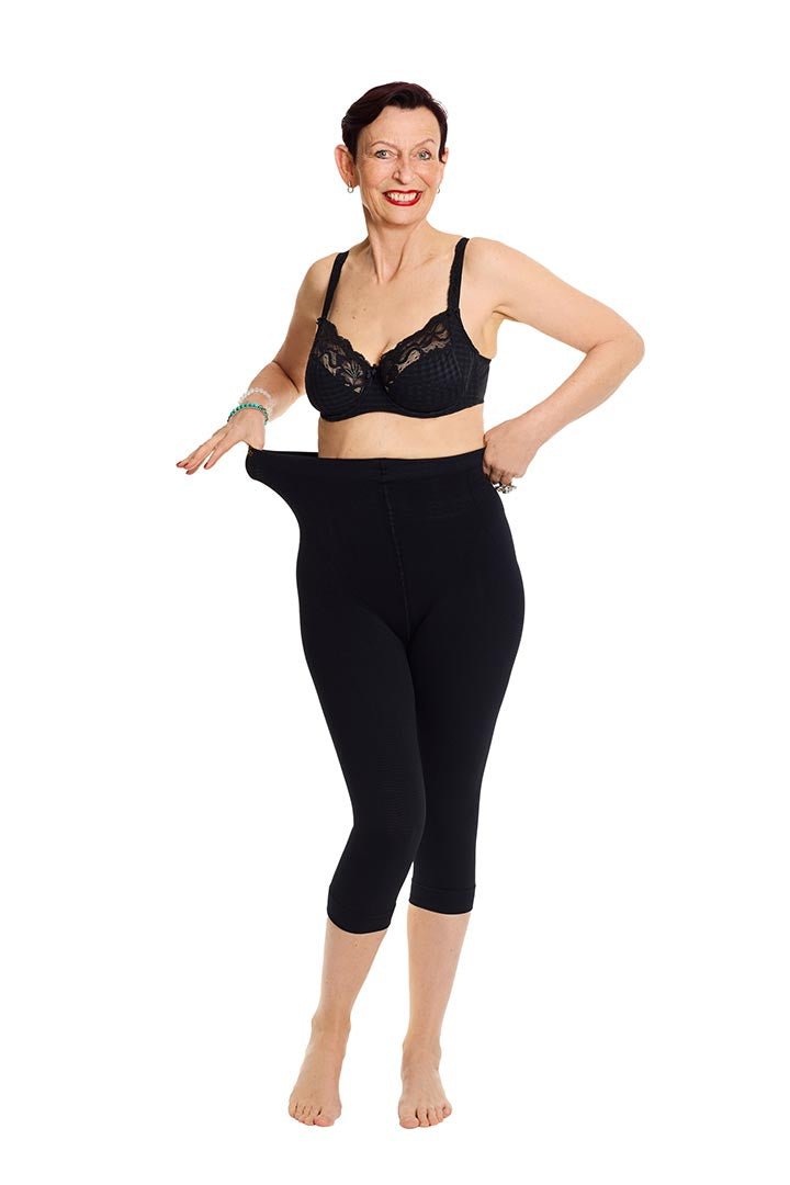 Silber Welle Kompressions Capri Curvy Klasse1 - Vera Meyer