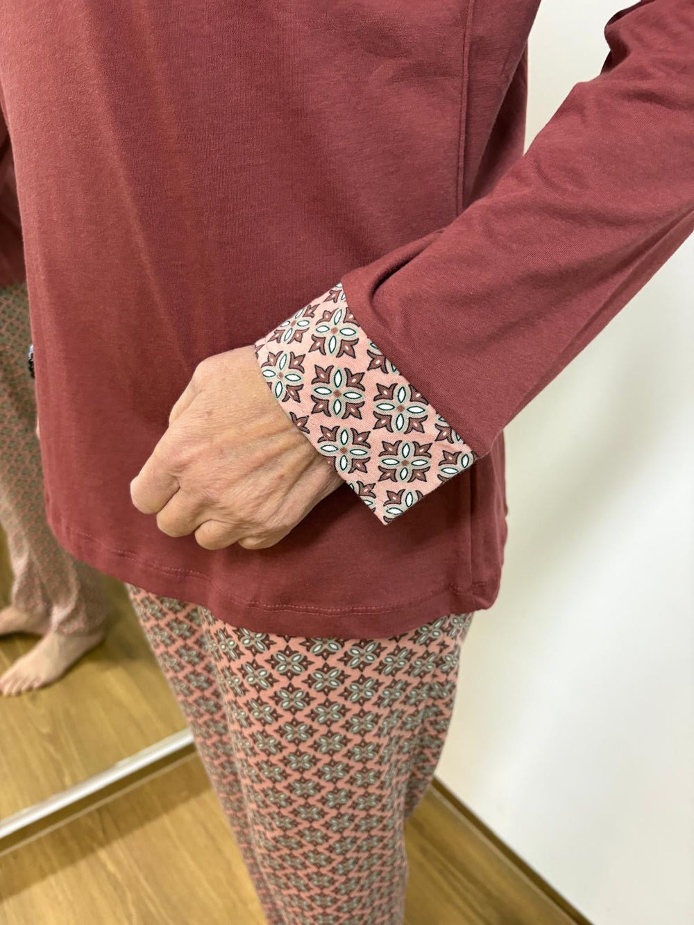 Loungewear Set mit Muster - Vera Meyer