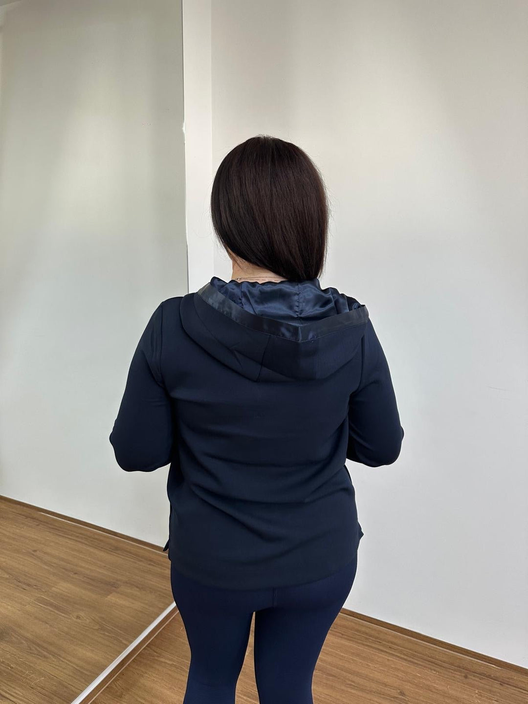 Blaues Sweatshirt mit Kapuze - Vera Meyer
