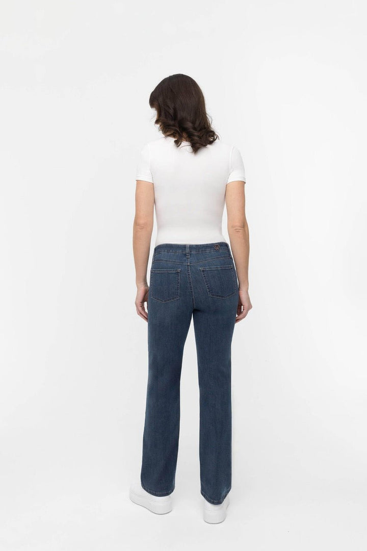 Wunderjeans Relaxed Straight Blue Stone - Vera Meyer