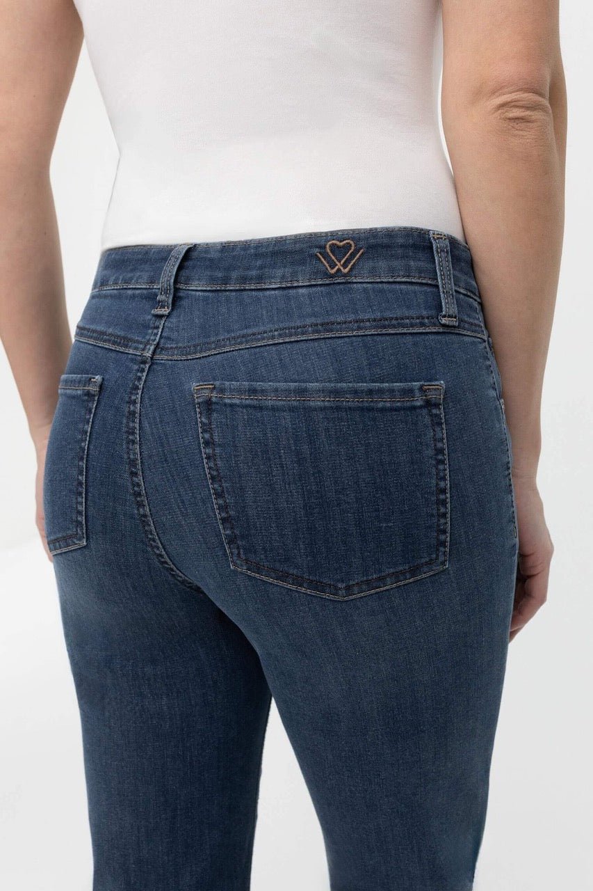 Wunderjeans Relaxed Straight Blue Stone - Vera Meyer